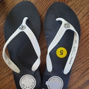 COACH flip flops.  new